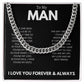 To My Man I Love You Now and Forever