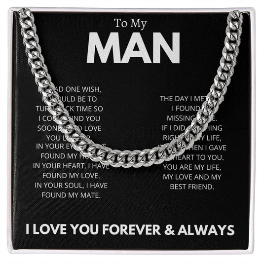 To My Man I Love You Now and Forever