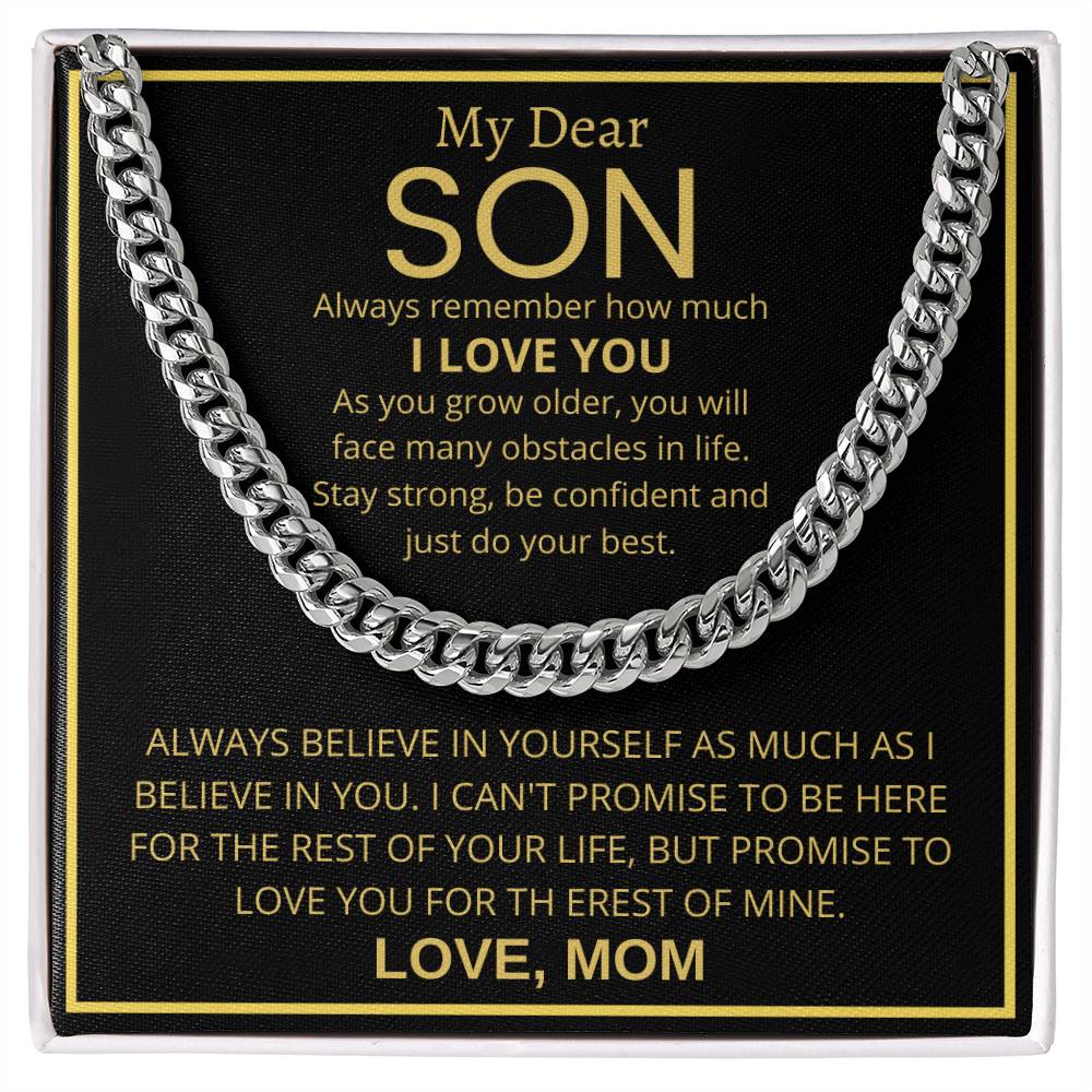 To My SonLOVE MOM