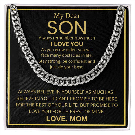 To My SonLOVE MOM