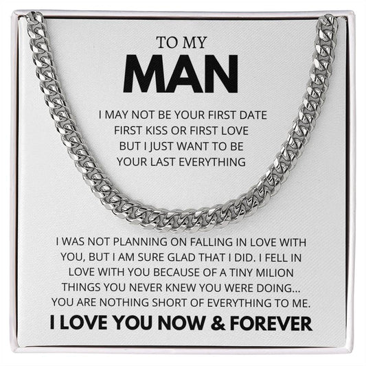 To My Man I Love You Now and Forever