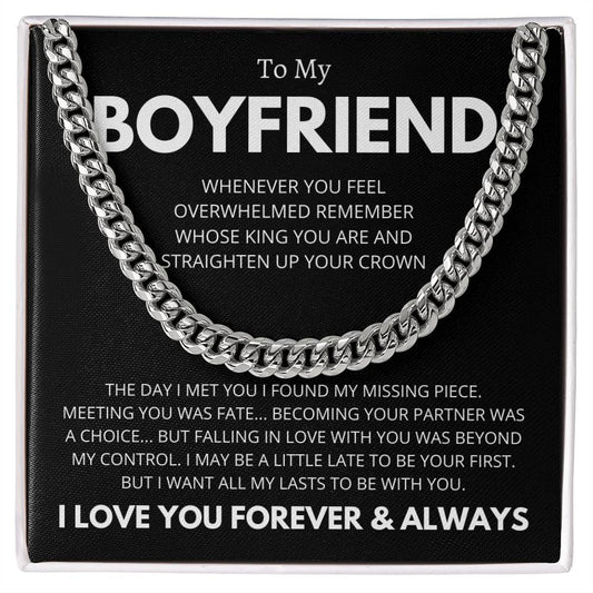 To My Boyfriend Now and Forever