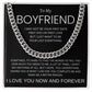To My Boyfriend Now and Forever