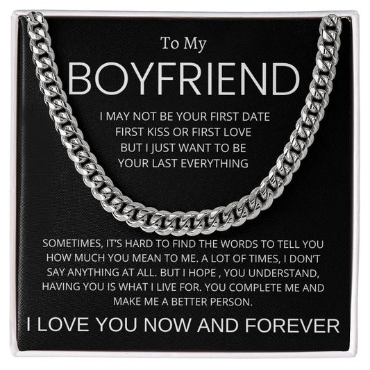 To My Boyfriend Now and Forever