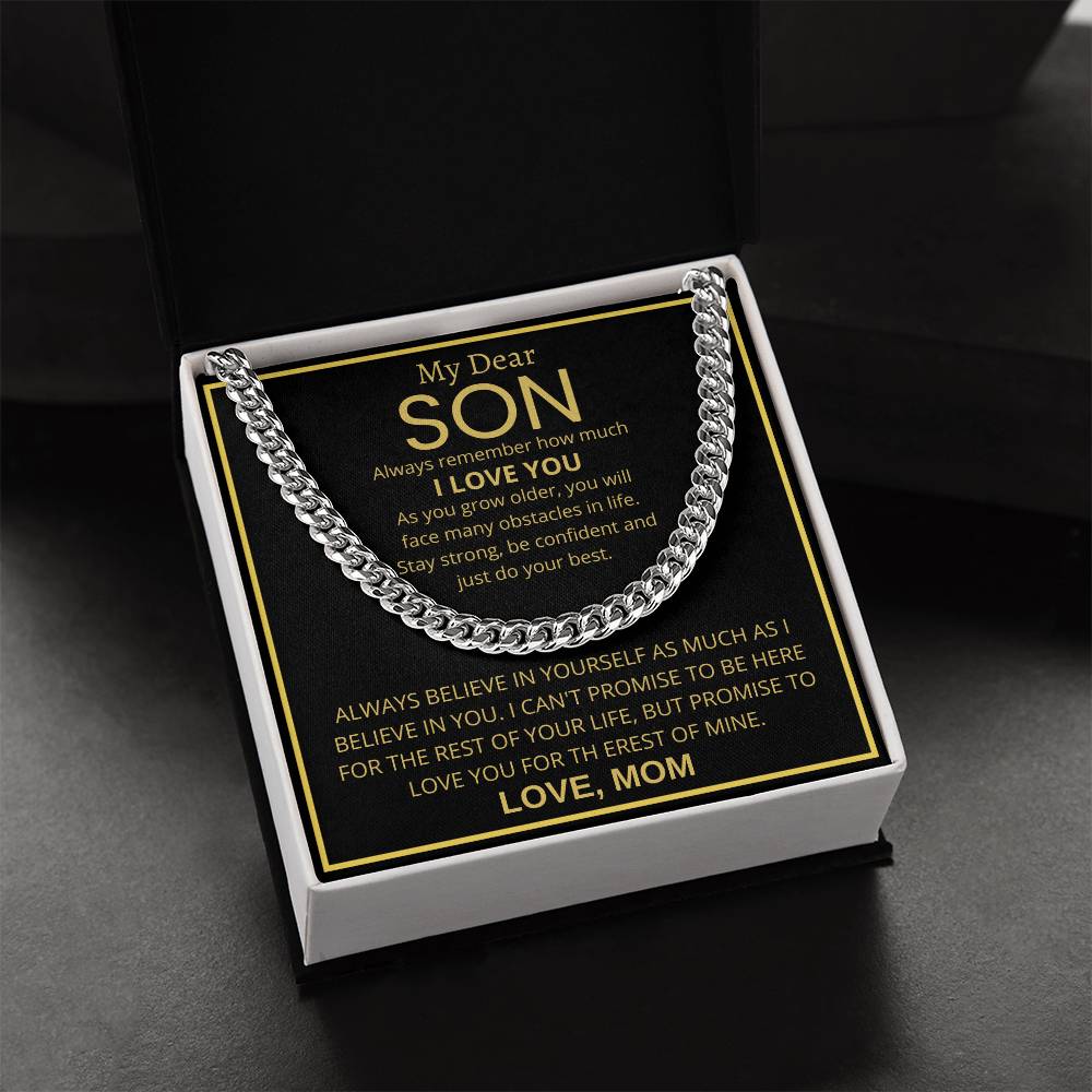 To My SonLOVE MOM