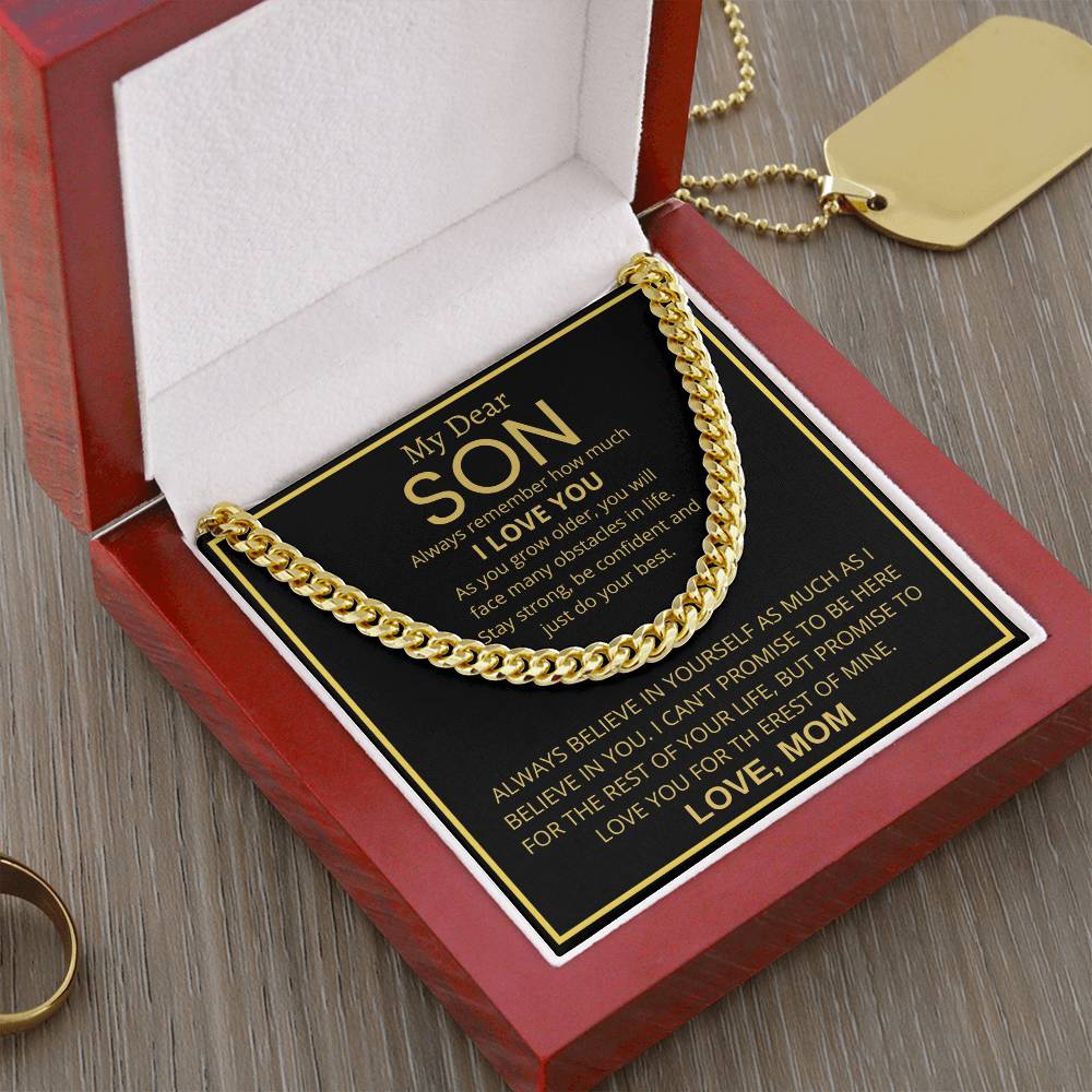 To My SonLOVE MOM