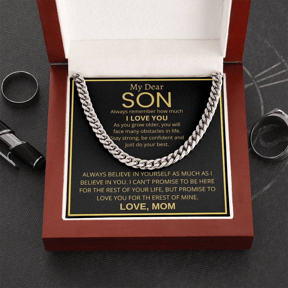 To My SonLOVE MOM