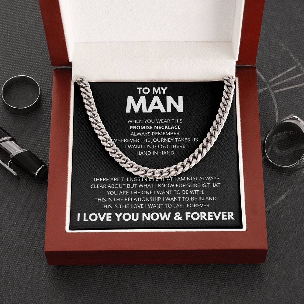 To My Man I Love You Now and Forever