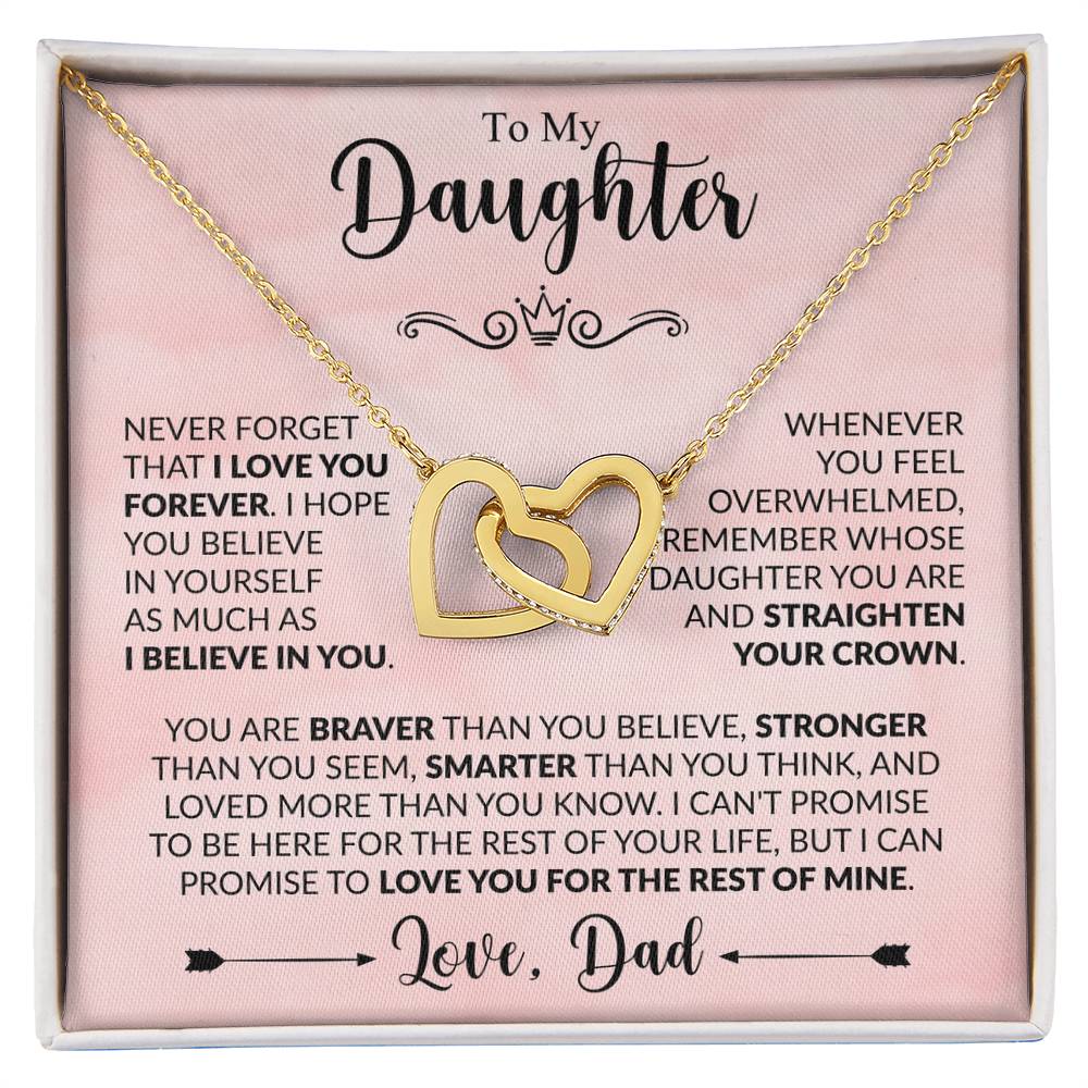Daughter - Straighten Your Crown - Dad - Rose