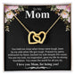 To My Mom Poem - Black