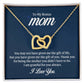 To my mom - you may not have given me the gift of life