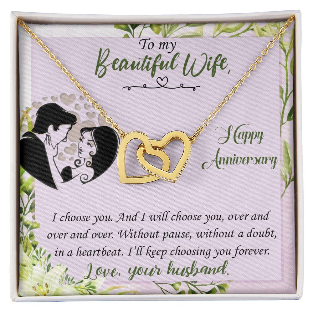 I choose you new Hearts Necklace