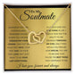 soulmate-- my world Hearts Necklace