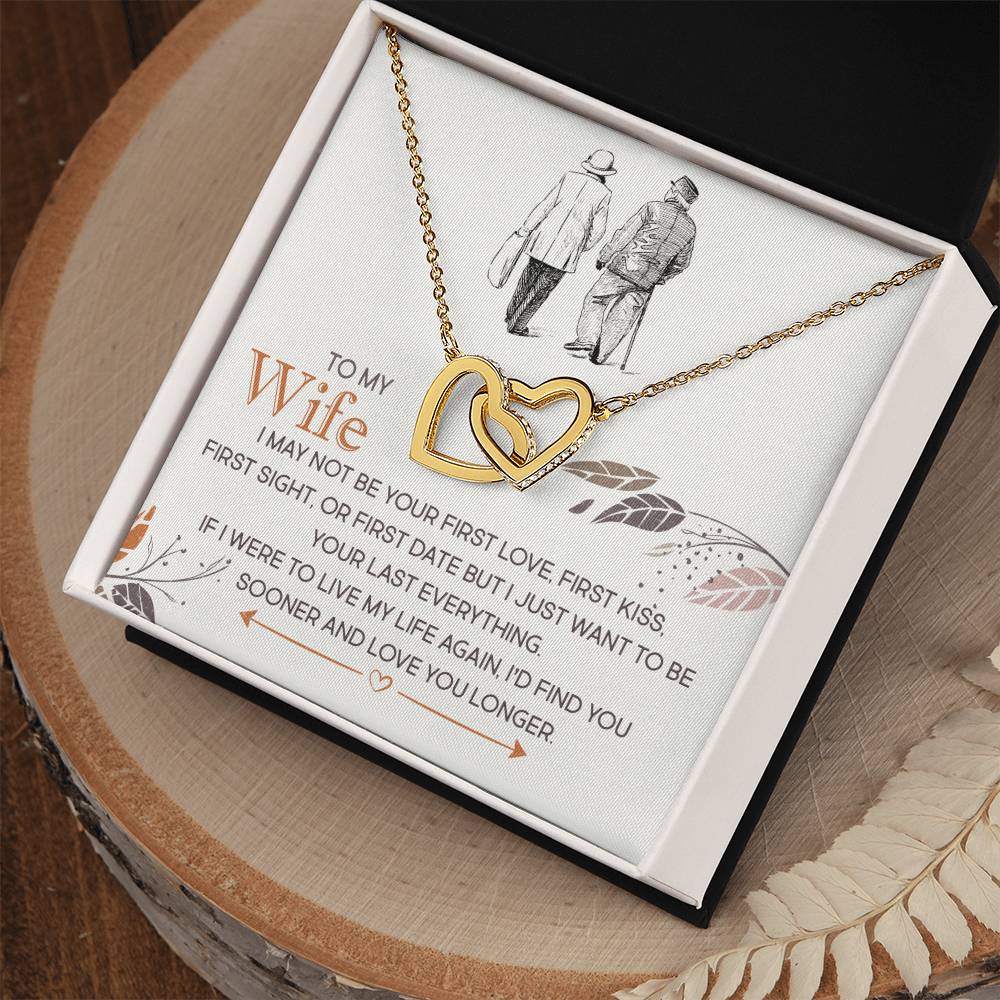 love-you longer  Hearts Necklace