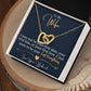 to-my wife - last everything Hearts Necklace