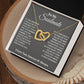 [almost-gone] my love - soulmate Hearts Necklace