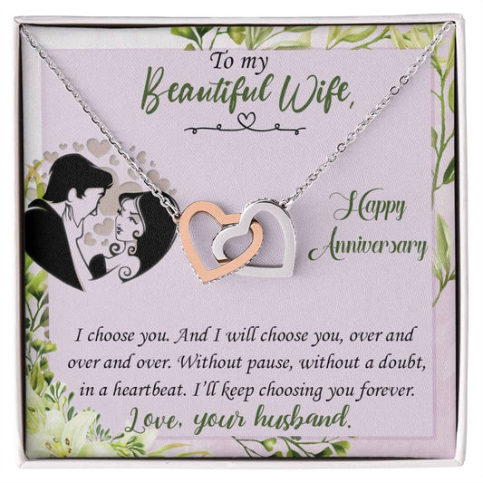 I choose you new Hearts Necklace