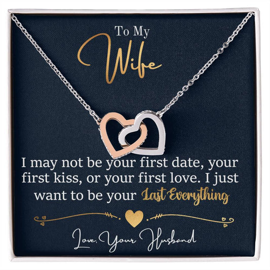 to-my wife - last everything Hearts Necklace