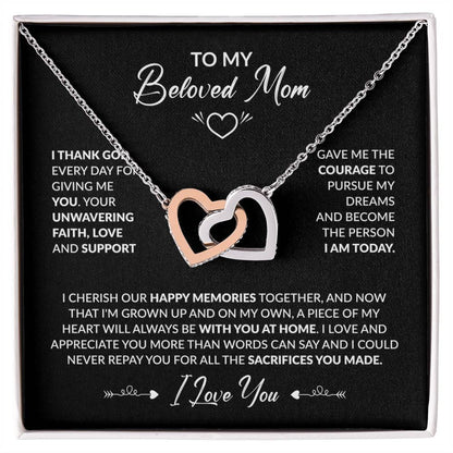 To My Beloved Mom - Black