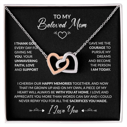To My Beloved Mom - Black