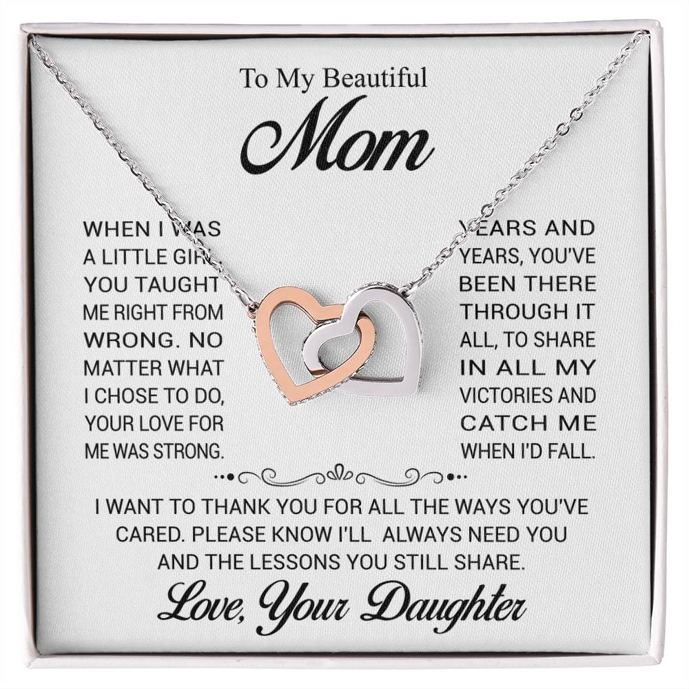 To My Beautiful Mom - from Daughter