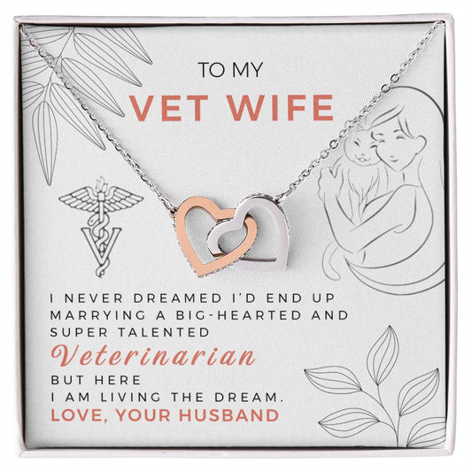 I never Dreamd Hearts Necklace