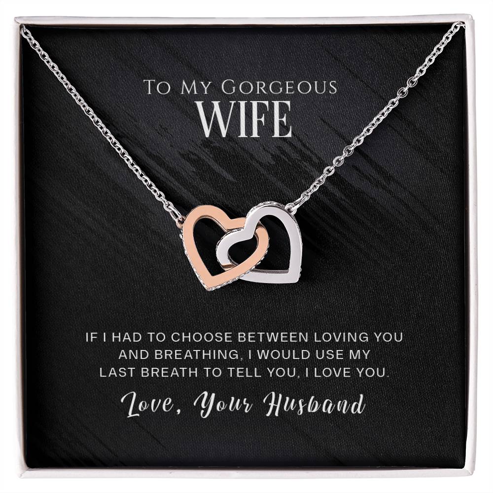 wife-- use my last Hearts Necklace