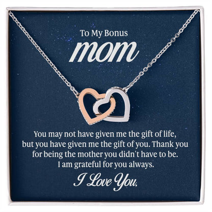 To my mom - you may not have given me the gift of life