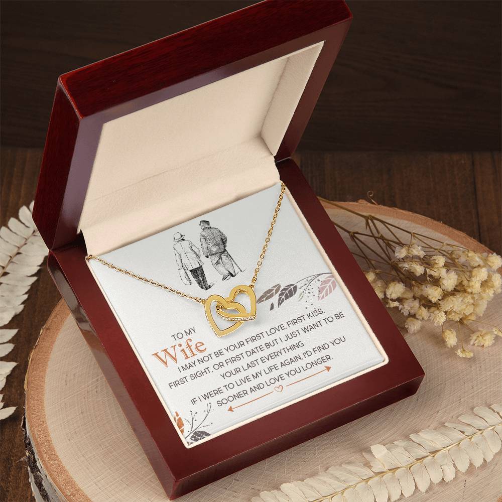 love-you longer  Hearts Necklace