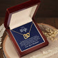 To my wife - my dreams came true the day I met you Hearts Necklace