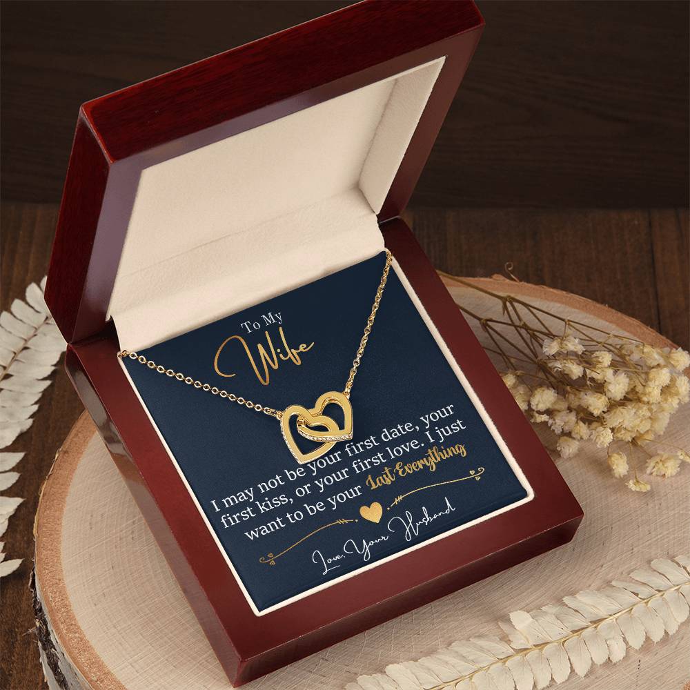 to-my wife - last everything Hearts Necklace