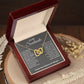[almost-gone] my love - soulmate Hearts Necklace