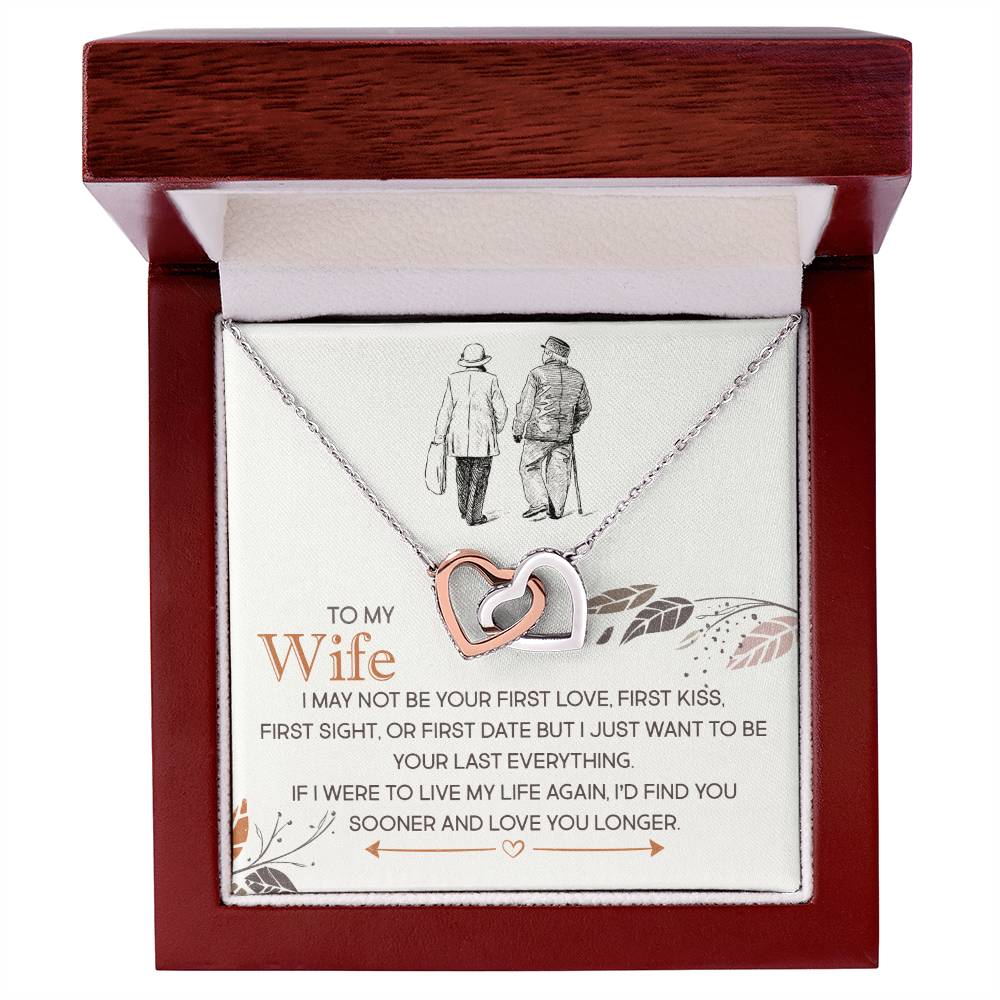 love-you longer  Hearts Necklace