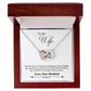 Endless Love To Wife From Husband Hearts Necklace for a Meaningful Gift