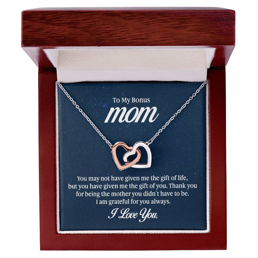 To my mom - you may not have given me the gift of life