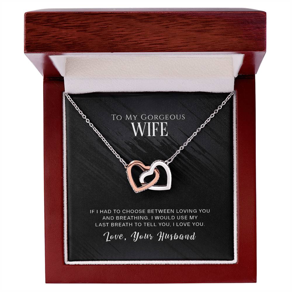 wife-- use my last Hearts Necklace