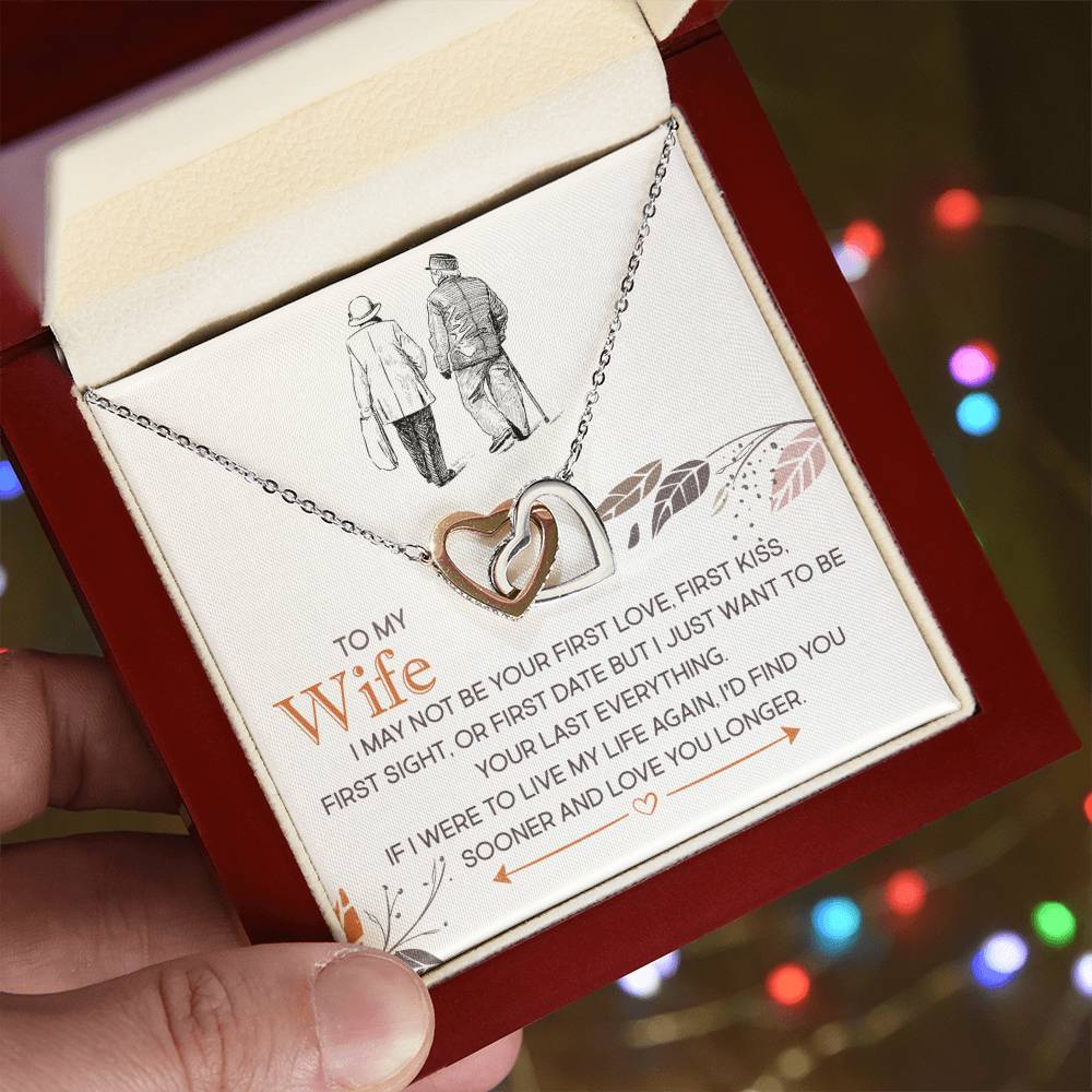 love-you longer  Hearts Necklace