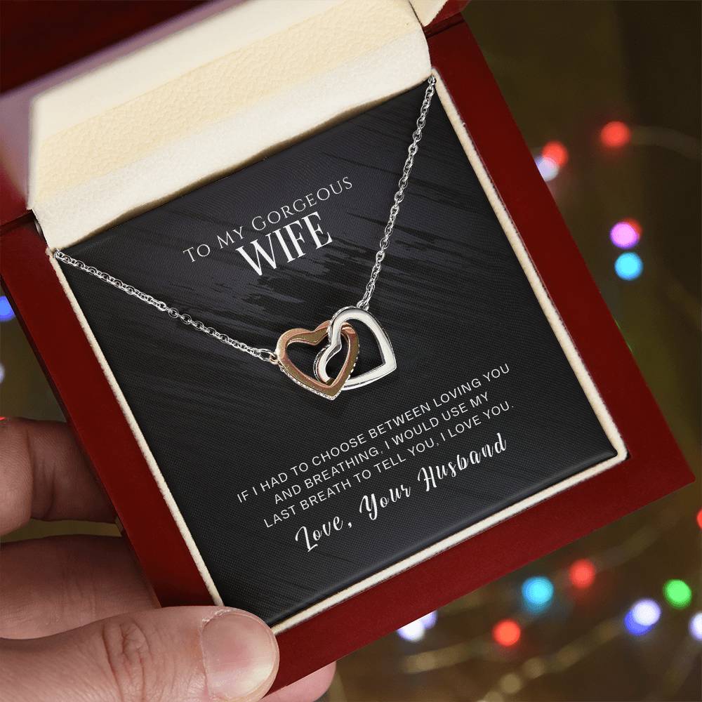 wife-- use my last Hearts Necklace
