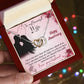 I love you more than new Hearts Necklace