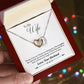 Endless Love To Wife From Husband Hearts Necklace for a Meaningful Gift