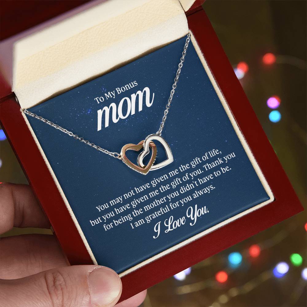 To my mom - you may not have given me the gift of life