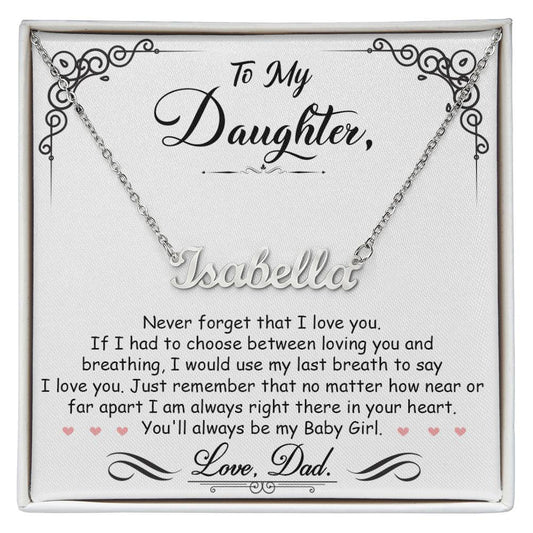 to-my daughte my-baby girl -