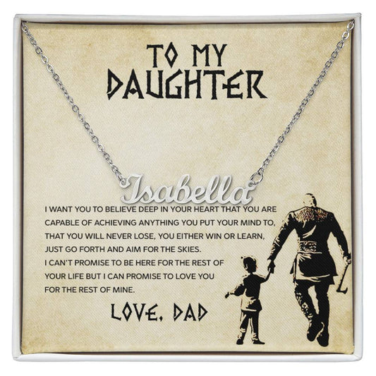 daughter-- aim for the skies