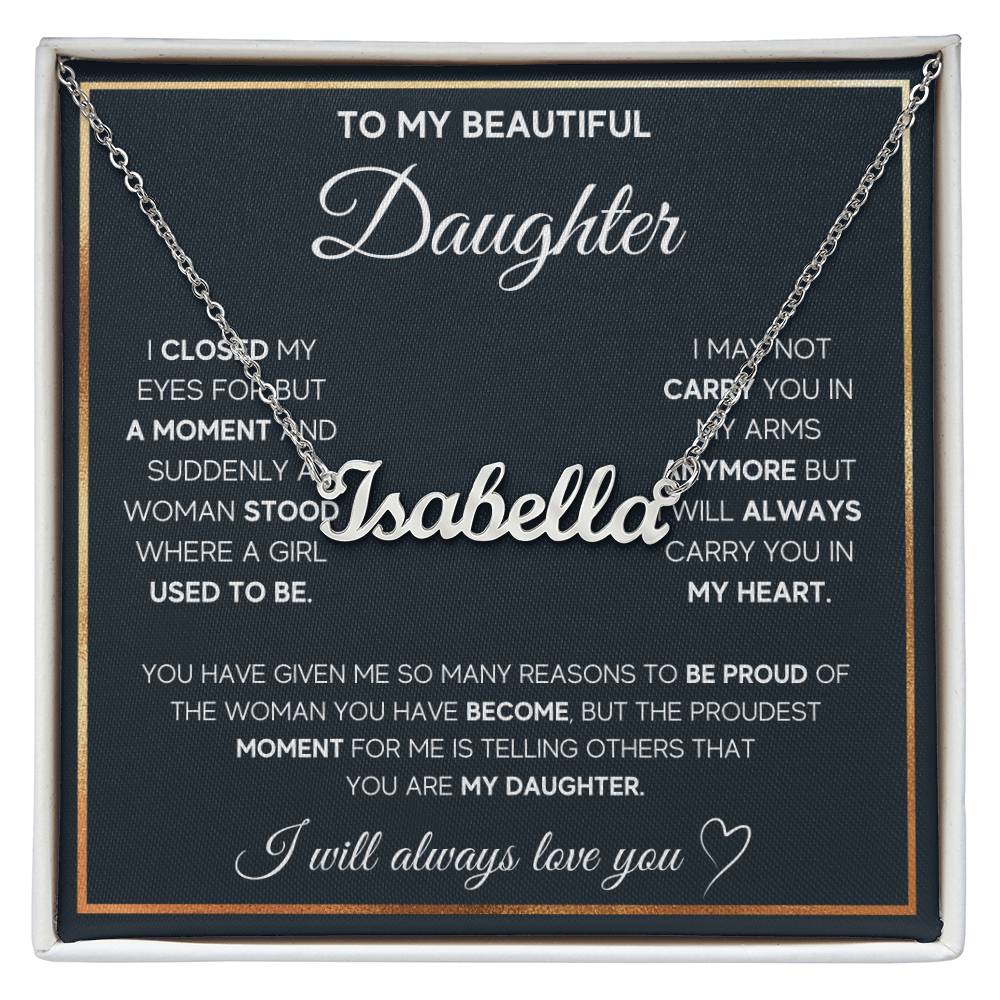 to-my daughter proud