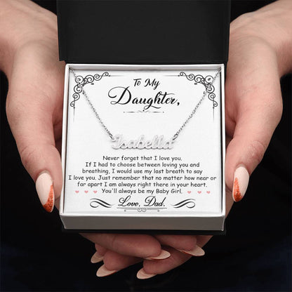 to-my daughte my-baby girl -