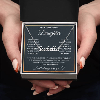 to-my daughter proud