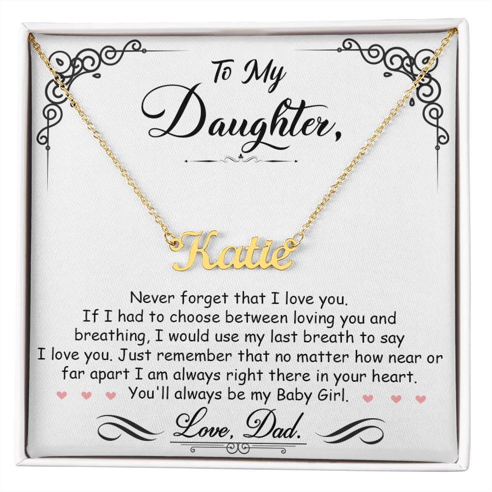 to-my daughte my-baby girl -