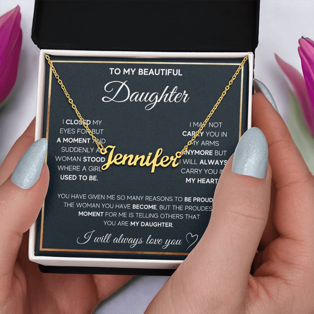 to-my daughter proud