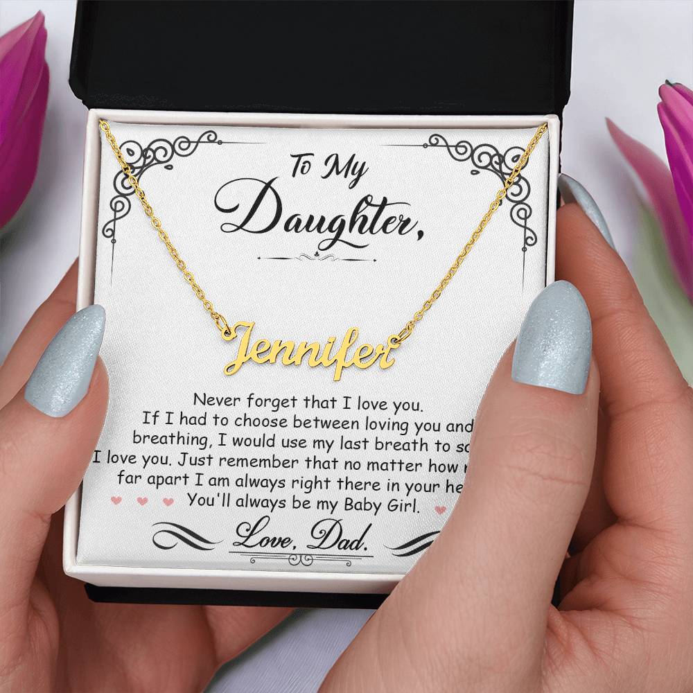 to-my daughte my-baby girl -