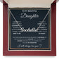 To my daughter Name Necklace